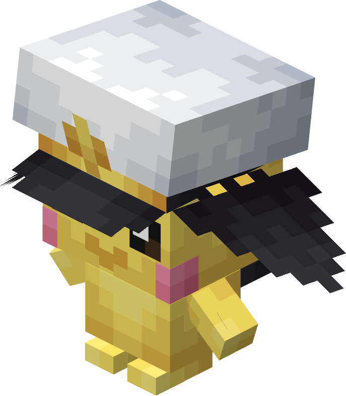 Pichu (model, captain cap).png