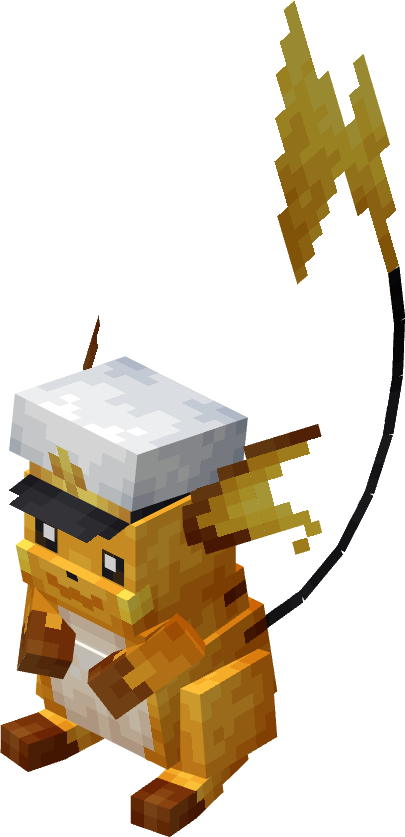 Raichu (model, captain cap).png