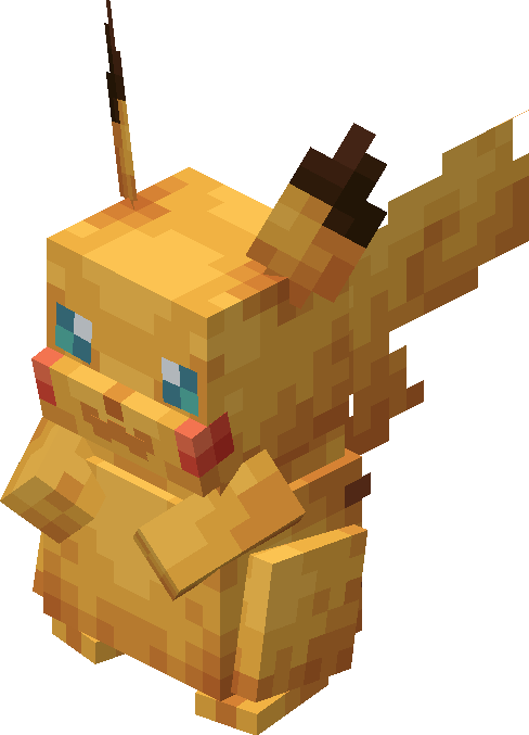 File Pikachu Alolan Male Shiny Model Png Cobblemon Wiki