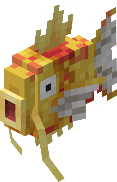 File:Magikarp Calico Orange Gold Shiny (Model).png - Cobblemon Wiki