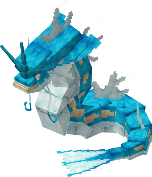 File:Gyarados Orange Two Tone (Model).png