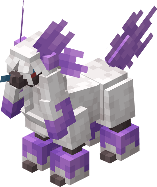 File:Furfrou (model, lavender trim).png