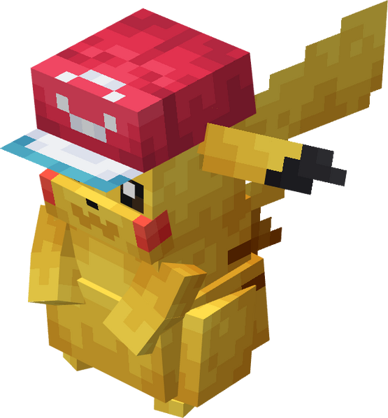 File:Pikachu (model, alola cap).png