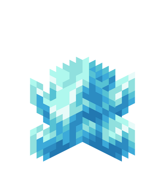 File:Ice Gem Cluster (block).png