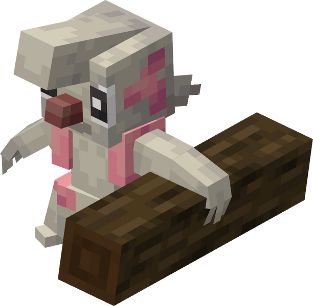 File:Timburr (model, dark oak log).png