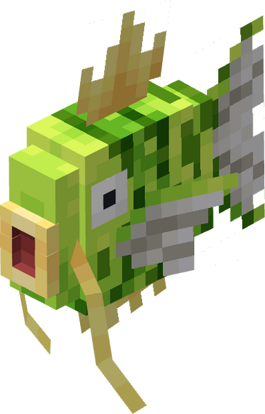 File:Magikarp Apricot Tiger Shiny (Model).png